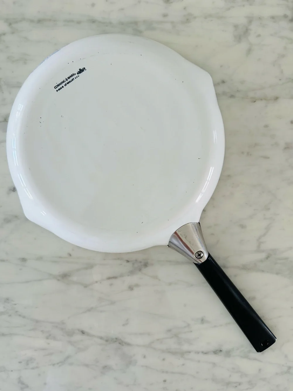 Vintage Corningware 10 inch Skillet in Blue Cornflower